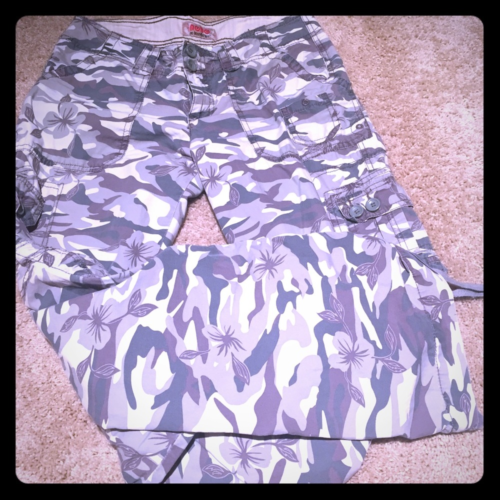 Cute camo light weight pants